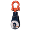McKissick 419 Light Champion Snatch Block shackle fitting single sheave 2 to 12 ton