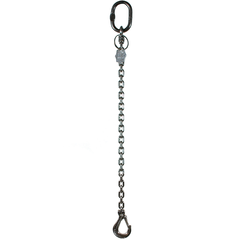 Stainless steel chain sling 1-leg with latch hook