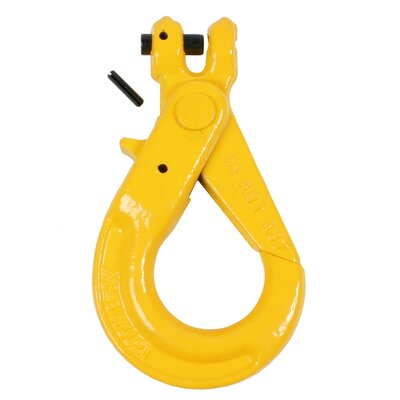 Clevis self-locking hook, grade 80