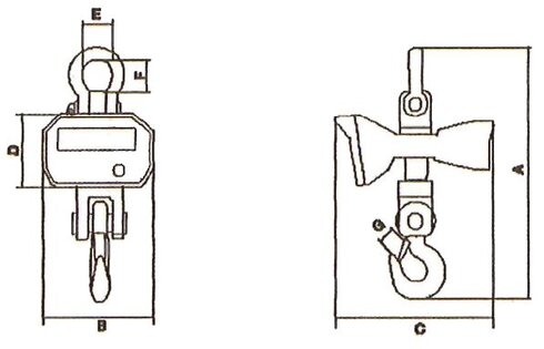 Heavy-duty crane scales KV ABT blueprint