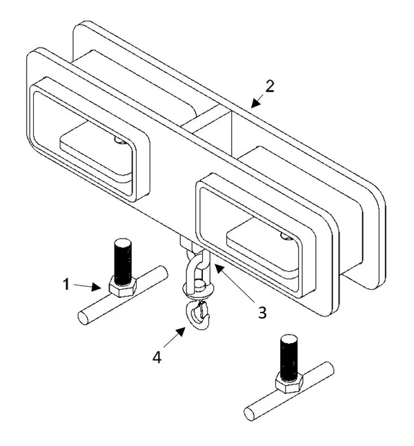 Forklift lifting adapters TRUNP