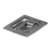 Square recessable load lashing points