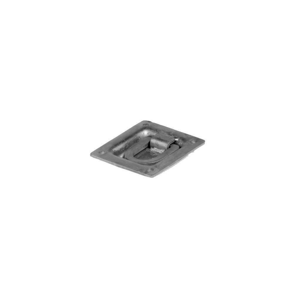 Square recessable load lashing points