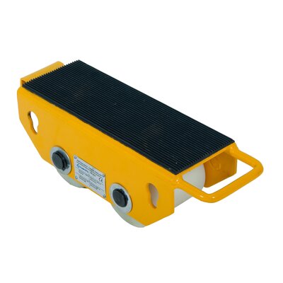 Cargo trolleys with rubber surface
