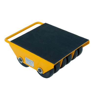 Cargo trolleys with rubber surface