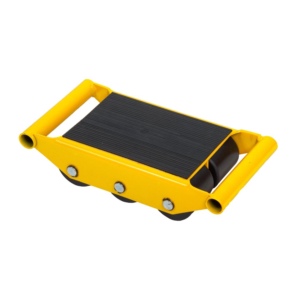 Cargo trolleys with rubber surface