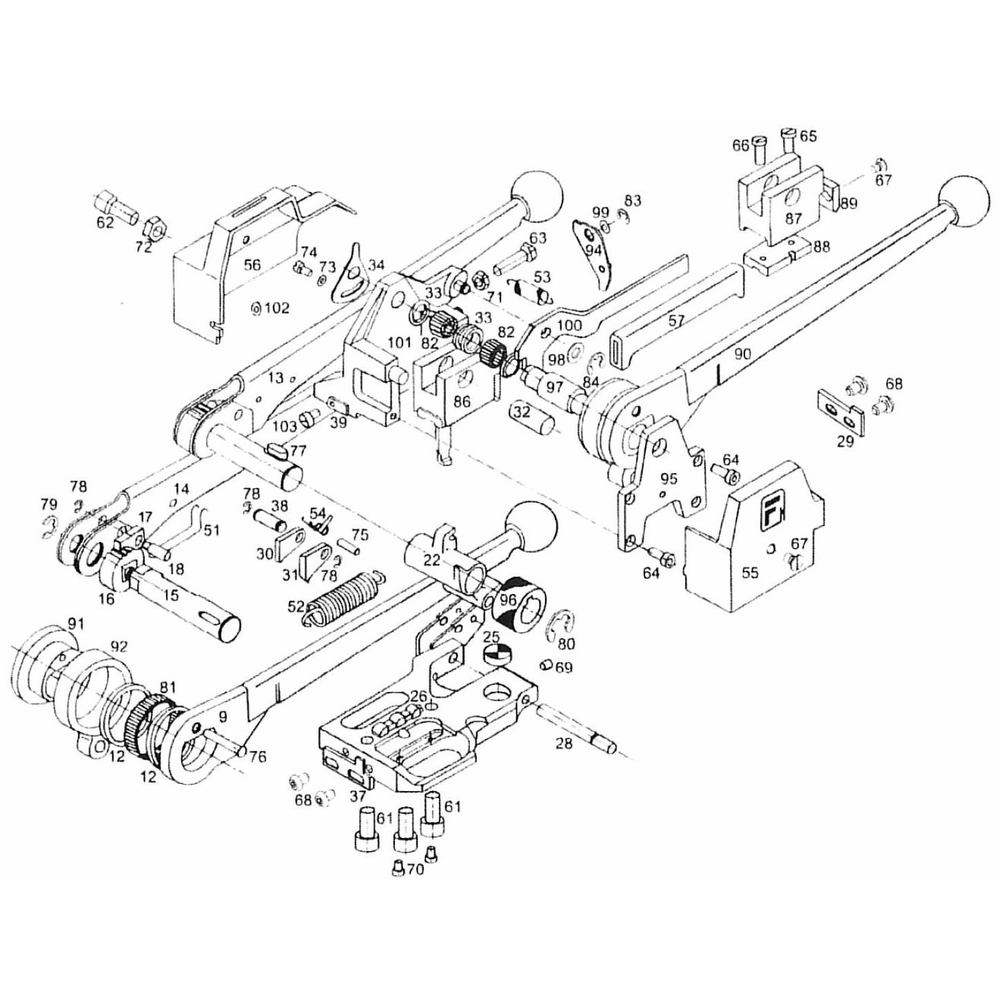 PIKE1319 tensioning and cutting tool for steel straps