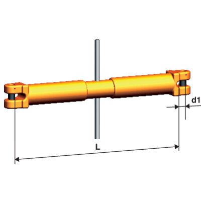 Clevis Turnbuckle for Lashing Chain KSSW G10