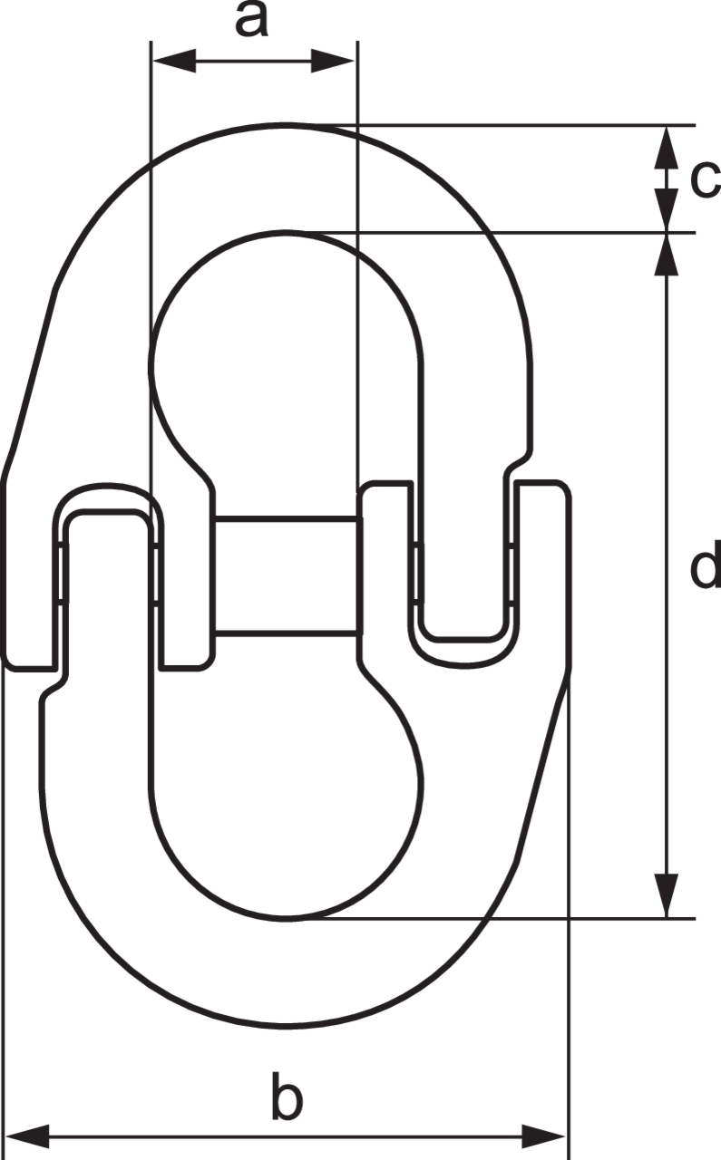 CWI Conex Connecting Link drw