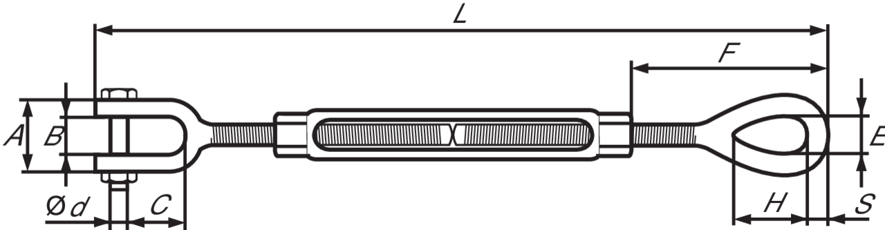 Turnbuckle_USm_225mm