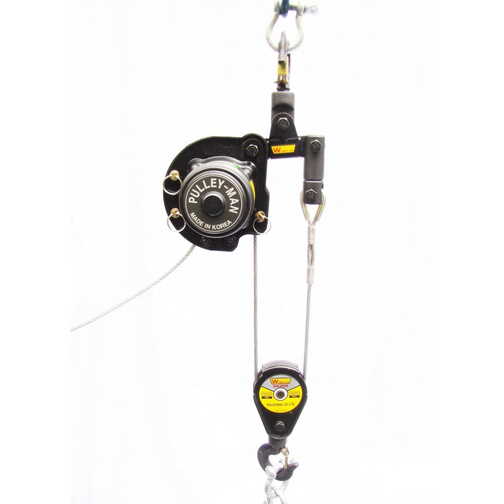 Trelliga käitatav vints Pulley-Man CSW-3060