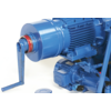 Manual emergency crank (on electric motor)
