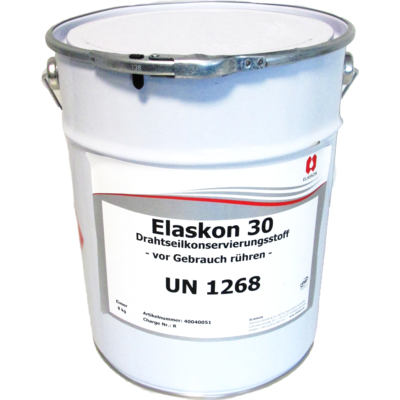 ELASKON products provide excellent corrosion protection for the wires that make up the rope.