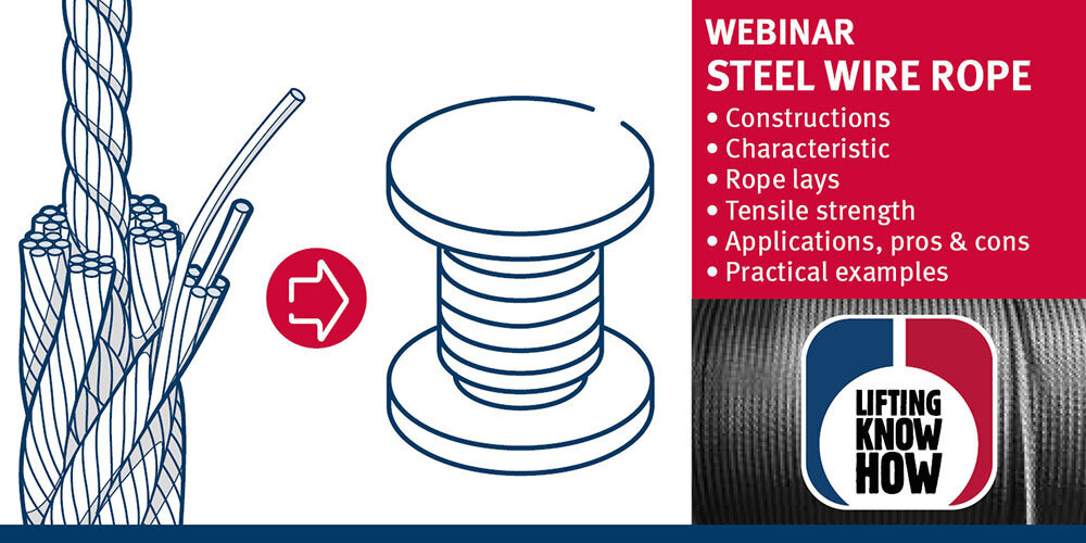 Webinar steel wire rope