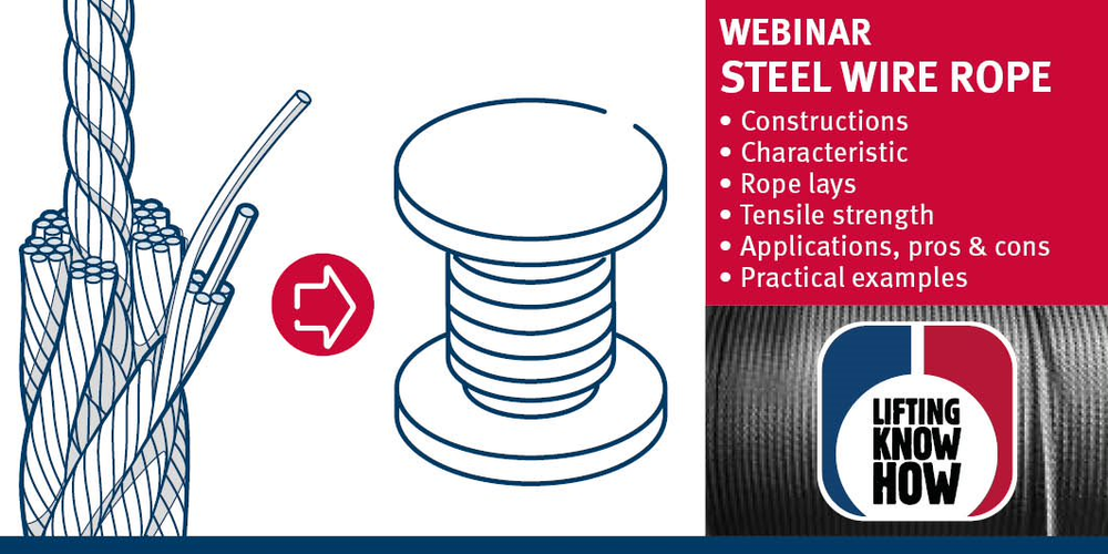 Kutsume osalema trossiteemalisel veebiseminaril "Basics of steel wire ropes"